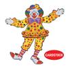 Beistle Jointed Circus Clown Decoration view 3