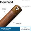 Minka-Aire 24 Inch Ceiling Fan Downrod - DR524-ODK view 2