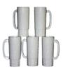 Talisman, Plastic Beer Mugs, Large 32 Ounce, Pack 8, Color Granite view 1