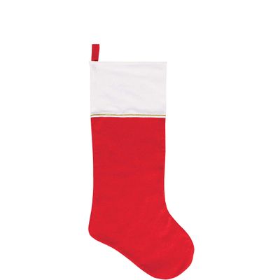 Amscan 370093 Jumbo Christmas Felt Stocking 1 piece Party Decoration