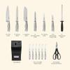 Cuisinart Stainless Steel Hollow Handle 15-Piece Cutlery Block Set, Kitchen Knife Set with Steel Blades for Precise Cutting, Durable Knives with Ergonomic Handles, C77SS-15PK view 4