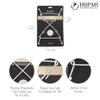 TRIPAR 13-16-Inch White Plate Wire Wall Super Plate Hanger view 3