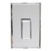 Hide-A-Plate Single Switch Acrylic Mirror Switch Plate view 1