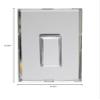 Hide-A-Plate Single Switch Acrylic Mirror Switch Plate view 2