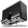 San Jamar Junior Bulk Straw Dispenser Holds 250 Straws for Restaurants, Dining Halls, and Fast Food, Plastic, 5 x 10.5 x 8.75 Inches, Black view 2