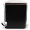 San Jamar Junior Bulk Straw Dispenser Holds 250 Straws for Restaurants, Dining Halls, and Fast Food, Plastic, 5 x 10.5 x 8.75 Inches, Black view 4