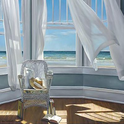 Gentle Reader by Karen Hollingsworth 36x26 Art Print Poster