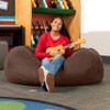 Jaxx Sofa Saxx 4-Foot Bean Bag Lounger, Chocolate view 2
