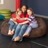 Jaxx Sofa Saxx 4-Foot Bean Bag Lounger, Chocolate view 4
