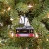 Kurt Adler Scales of Justice with Law Books Ornament view 2