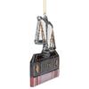 Kurt Adler Scales of Justice with Law Books Ornament view 3