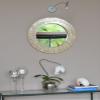 KOUBOO Round Capiz Seashell Sunray Wall Mirror, Gold Hue view 3