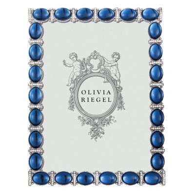 ESSEX Austrian Crystal & Sapphire 4x6 frame by Olivia Riegel - 5x7