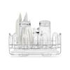 Polder Advantage 3-Piece Stainless Steel Dish Rack, Kitchen Organization and Storage, Dish Drying Rack for Kitchen Counter, 20.3" x 13.8" x 6.3" view 3