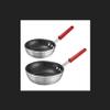 Tramontina Set of 2 Silvertone Aluminum Frying Pans (8 and 10 in.) view 1