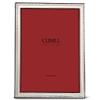 CUNILL Sterling Silver Picture Frame, Slim Rope Style Silver Picture Frame 5x7, Tarnish Resistant, Mahogany Wood Back, Fits 5" x 7" Photo, CUNILL Two Piece Gift Box view 1
