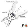 Jero Stainless Steel Kitchen Shears with Holder - Perfect for Herbs, Floral Trimming and Kitchen Use - Made in Portgual view 4