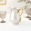 Elegance Golden Vine Stainless Steel Pitcher, Silver/Gold view 2