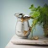 Elegance Golden Vine Stainless Steel Pitcher, Silver/Gold view 3