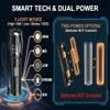 Tactical Flashlights 5 Pack Light Torch Flashlight Brightest LED Flashlight with 5 Modes Adjustable Waterproof Flashlight for Biking Camping view 3