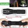 Tactical Flashlights 5 Pack Light Torch Flashlight Brightest LED Flashlight with 5 Modes Adjustable Waterproof Flashlight for Biking Camping view 4