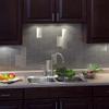 Aspect Peel and Stick Backsplash 3in x 6in Brushed Champagne Short Grain Metal Tile for Kitchen and Bathrooms (8-Pack) view 4