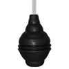 Korky 99-4A 99-1AM Beehive Max Universal Fits All Old and New Powerful Plunge-Easy Grip T-Handle-Made in USA Toilet Plunger, Black view 2