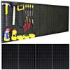 WallPeg Pegboard Kit - 4 Each 24"x16" Peg Board Panels - Made in USA - Mounted Size is 64" x 24" Pegboards Wall Organizer for Walls Home, Garage Tool Storage, Office Organization, Kitchen, Craft Room view 1