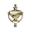 Hardware Essentials 852395 Bright Brass Door Knocker with Viewer, 7in, 1 Piece view 3