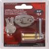 Hardware Essentials 853104 Keyed Alike Door and Utility Cam Door Locks Brass 3/4' view 2
