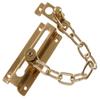 Hardware Essentials 853114 Solid Brass Door Chains - Bright Brass Finish view 1