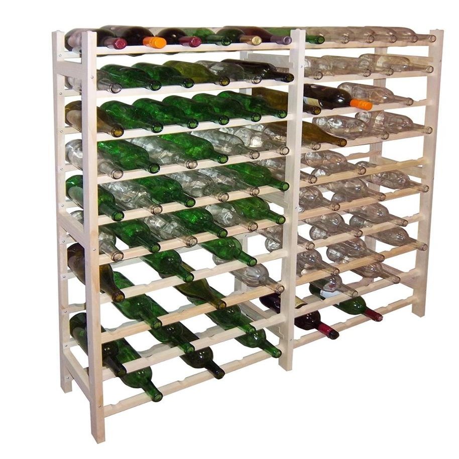 Vinland 120 Bottle Wine Rack, 12 wide by 10 high