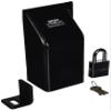 Ranger Lock RGLB-1L Lock Box with 1-Inch Hardened Steel Lock, Black view 1