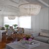 KOUBOO Inverted Pendant Lamp, Bubble Seashell, White view 4