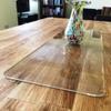 Super Cool Creations Clear Acrylic Rectangular Table Runner - Standard - 45 x 20.5 cm view 1