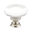 Emtek 86567US26 Providence 1.375 in Cryst, Bright Chrome view 1