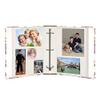 Magnetic Self-Stick 3-Ring Photo Album 100 Pages (50 Sheets), Berry Blossoms Design view 3