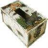 Comfy Hour Western Retro Collection 4" Rustic Nature Birch Black Bear Tissue Paper Holder Cover Box, Polyresin view 1
