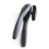 CUTCO Model 1506 Can Opener with black soft-grip handle in factory-provided plastic bag view 1
