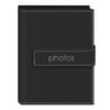 Pioneer Photo Albums EXP-57/BKP 36-Pocket 5 by 7-Inch Embroidered "Photos" Strap Sewn Leatherette Cover Photo Album, Mini, Black view 1