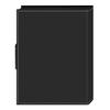 Pioneer Photo Albums EXP-57/BKP 36-Pocket 5 by 7-Inch Embroidered "Photos" Strap Sewn Leatherette Cover Photo Album, Mini, Black view 2