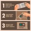 Boveda 72% Two-Way Humidity Control Pack for Storing Up to 25 Items  Single  for Wood Containers  Moisture Absorber  Humidifier Pack  Individually Wrapped Hydration Packet view 4