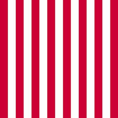 Luxury Ambiente Red & White Striped Napkins