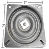 chairpartsonline 7" Heavy Duty Replacement Bar Stool Swivel w/ 3 Degree Pitch - Made in The USA - S4696 view 3