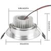 Esbaybulbs Pack of 10 LED Color Changing Recessed Lighting 3W RGB Downlight Ceiling Light with Remote Control view 3
