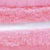 ChezMax Macaron Pillow Plush Back Bolster Cushion Microbead Throw Pillow Case Round Seat Cushion Home Decor Pillow for Sofa Bedroom Office Dormitory Car 14.5" Pink view 4