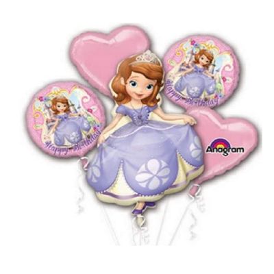 PMU Sofia Happy Birthday Bouquet Balloons (1 count) 5/pkg