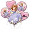 PMU Sofia Happy Birthday Bouquet Balloons (1 count) 5/pkg view 2