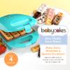 Babycakes Mini Waffle Stick Maker by Select Brands - Mini Waffle Stick Maker for Breakfast - Features Nonstick Coating & Non-Skid Feet - Kitchen Appliance - Makes 4 view 2
