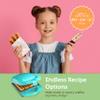 Babycakes Mini Waffle Stick Maker by Select Brands - Mini Waffle Stick Maker for Breakfast - Features Nonstick Coating & Non-Skid Feet - Kitchen Appliance - Makes 4 view 4